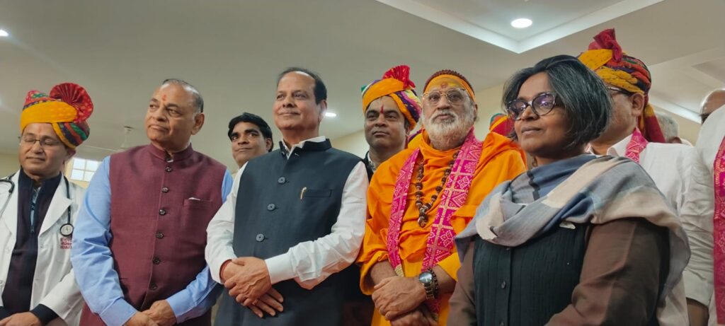 पीबीएम अस्पताल में नये कोटेज का उद्घाटन, कलेक्टर–विधायक जेठा नन्द व्यास रहे मुख्य अतिथि