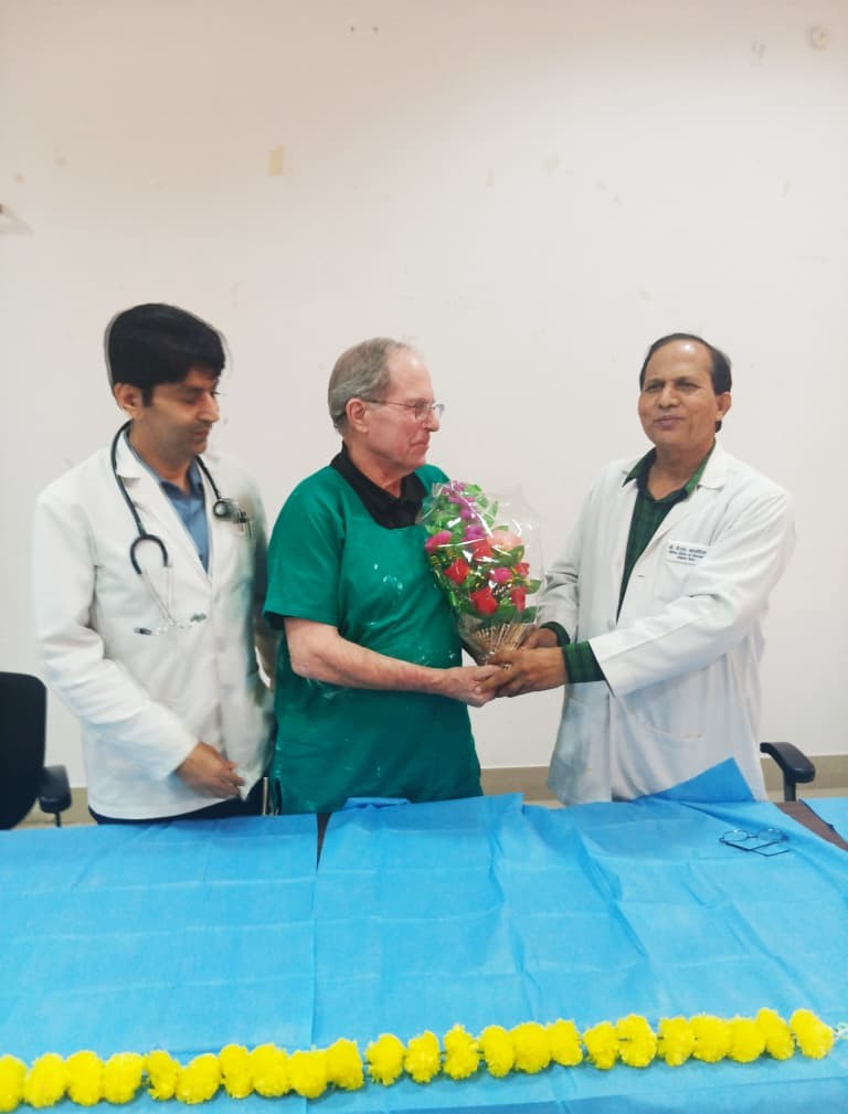 पीबीएम ट्रॉमा सेंटर में क्लबफुट प्लास्टर मैनेजमेंट पर अंतरराष्ट्रीय कार्यशाला, पोन्सेटी विधि से जन्मजात विकृति का सफल इलाज